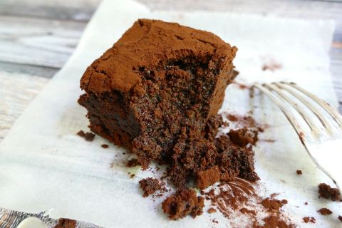 receta de brownie en barbacoa