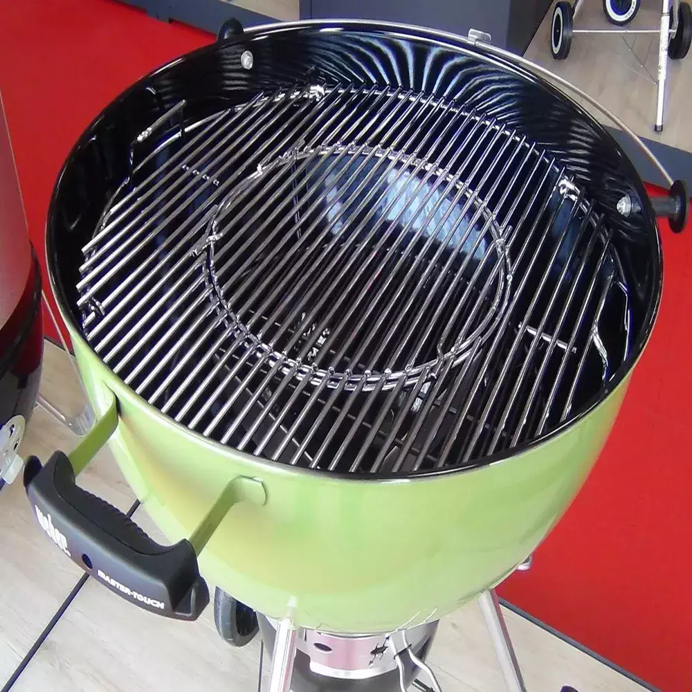 barbacoa master touch weber verde - parrilla