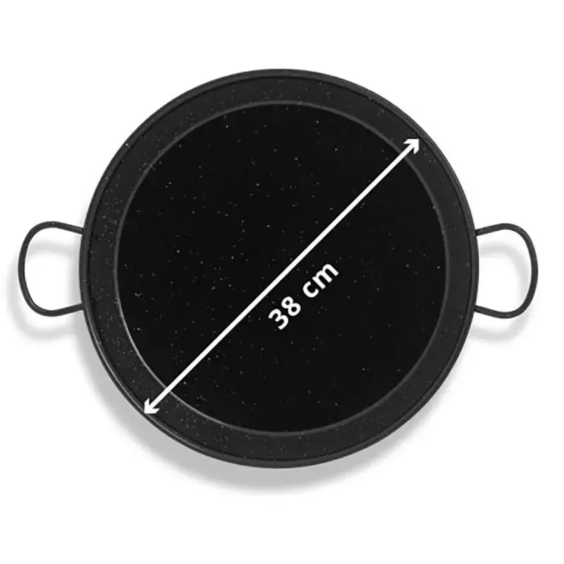 paella esmaltada 38 cm