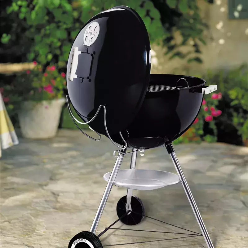 soporte apoyo tapa barbacoas weber carbón