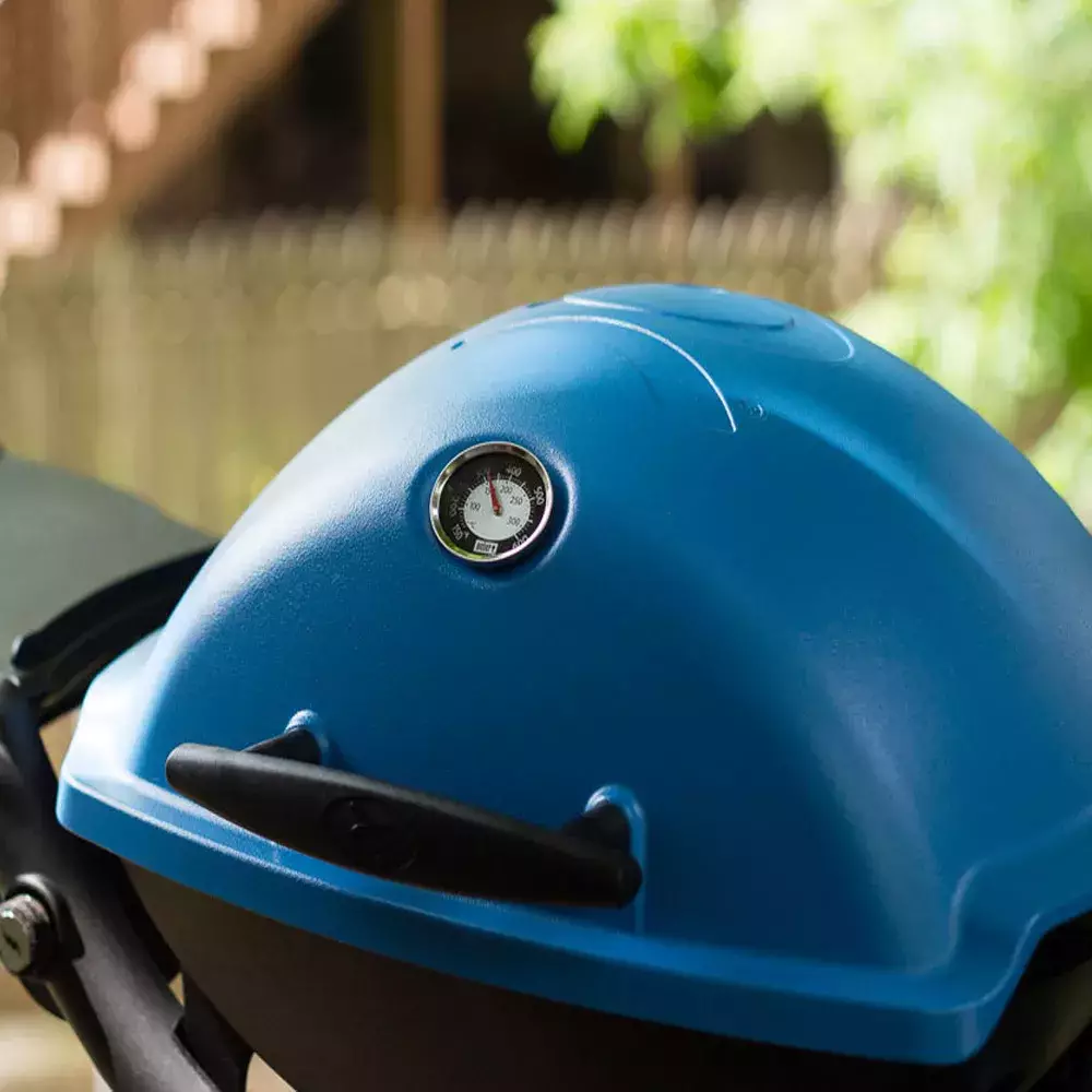 BARBACOA WEBER GAS Q 1200 AZUL