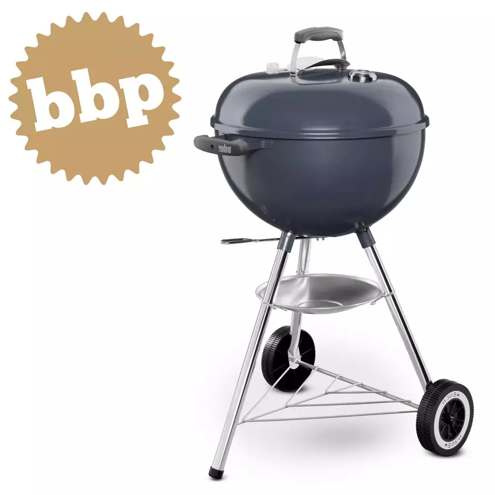 barbacoa weber carbon original kettle 47 cm azul