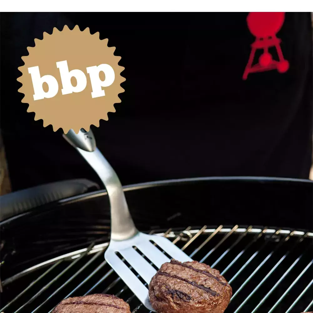 Espátula Weber de acero inoxidable